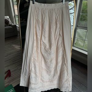 Christy Dawn Sulien Skirt in pearl